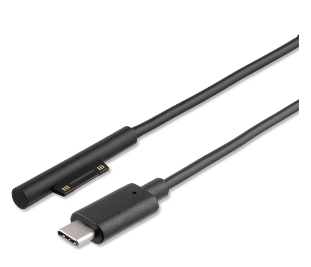4smarts Kabel Connect Cable USB-C 5A 1m Microsoft Surface czarny - 1512618 - zdjęcie 2